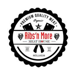 Ribs & More Müllheim logo.